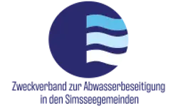 Logo Zweckverband zur Abwasserbeseitigung in den Simsseegemeinden AZV Simssee – Farbversion