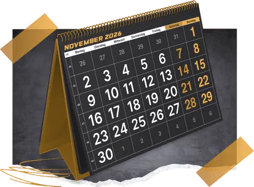 Kalender individuell gestalten & drucken | Lion Werbe GmbH