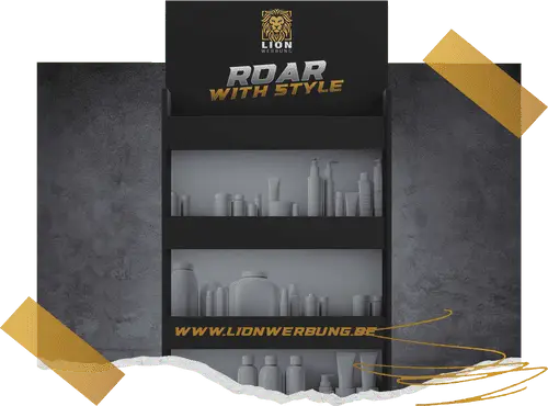 Verkaufsdisplays & POS-Aufsteller drucken | Lion Werbe GmbH