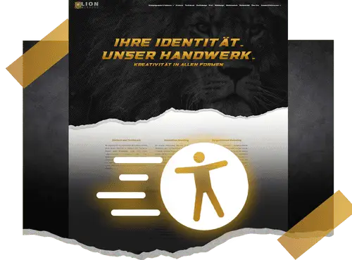 Barrierefreie Websites erstellen lassen | Lion Werbe GmbH
