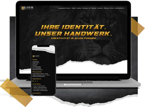 Benutzerfreundliche Navigation im Webdesign | Lion Werbe GmbH