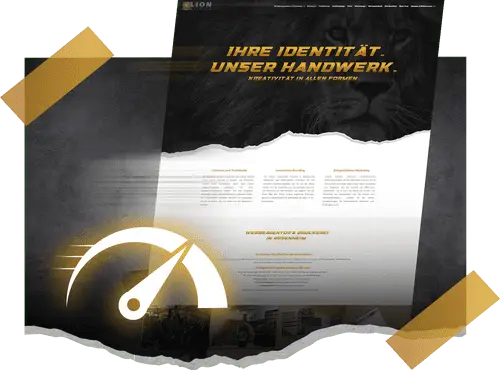 Ladezeiten-Optimierung für Ihre Website | Lion Werbe GmbH