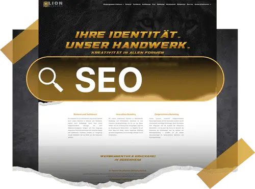 Suchmaschinenoptimierung (SEO) | Lion Werbe GmbH