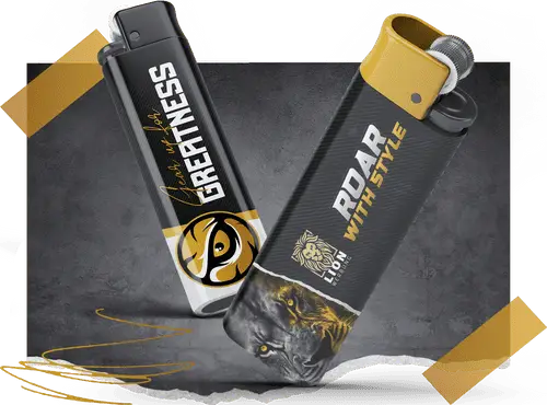 Feuerzeuge bedrucken als Werbemittel | Lion Werbe GmbH