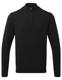 Men´s Cotton Blend 1/4 Zip Sweater (Hover)