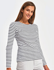 Women´s Marinière Coastal Long Sleeve Tee