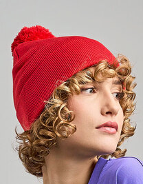 Wind-S Beanie with Pompom