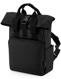 Recycled Mini Twin Handle Roll-Top Backpack (Hover)