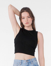 Women´s Micro Rib Muscle Crop Tank