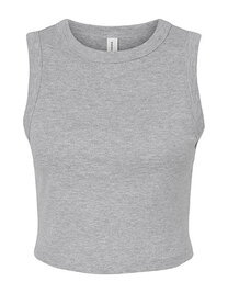 Women´s Micro Rib Muscle Crop Tank (Hover)