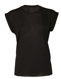 Women´s Flowy Muscle Tee With Rolled Cuff (Hover)