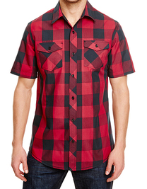 Buffalo Plaid Woven Shirt (Hover)
