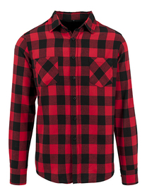 Checked Flannel Shirt (Hover)
