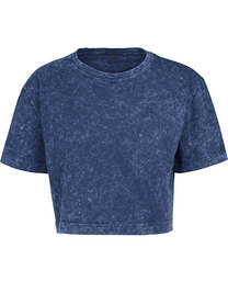 Ladies´ Acid Washed Cropped Tee (Hover)