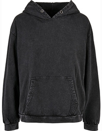 Ladies´ Acid Washed Oversize Hoody (Hover)