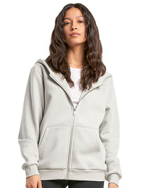 Ladies Fluffy Zip Hoody