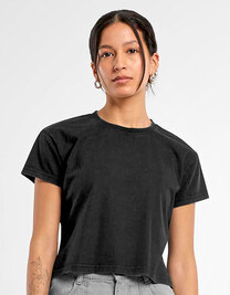 Ladies Vintage Cropped Tee