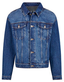 Heavy Ounce Boxy Denim Jacket (Hover)