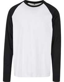 Men´s Contrast Raglan Longsleeve T-Shirt (Hover)