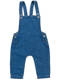 Baby Rocks Denim Dungarees (Hover)