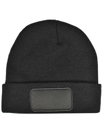 Strickmütze mit Patch (Hover)