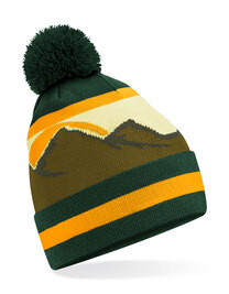 Mountain Peaks Pom Pom Beanie (Hover)