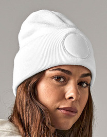 Circular Patch Beanie