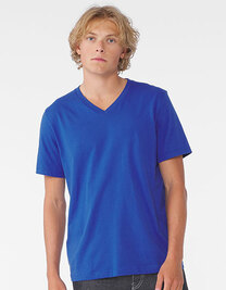 Unisex Jersey Short Sleeve V-Neck Tee