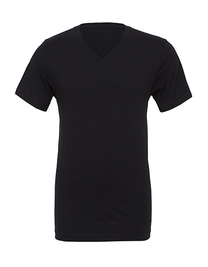 Unisex Jersey Short Sleeve V-Neck Tee (Hover)