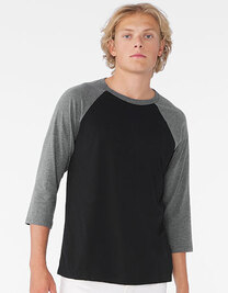 Unisex 3/4 Sleeve Baseball T-Shirt