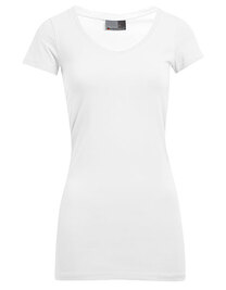 Women´s Slim Fit V-Neck-T Long (Hover)