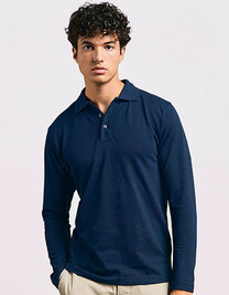 Men´s Heavy Polo Long Sleeve