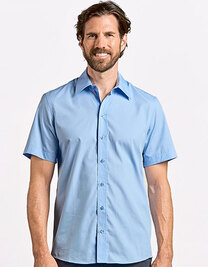 Men´s Poplin Shirt Short Sleeve