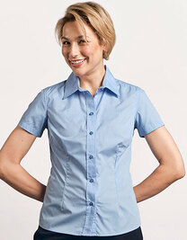 Women´s Poplin Shirt Short Sleeve