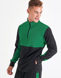 Adults 1/4 Zip Tracksuit Top