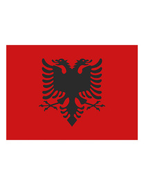 Fahne Albanien