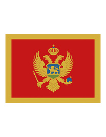 Fahne Montenegro (Hover)