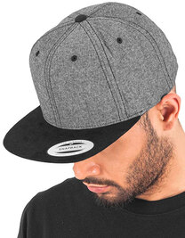Chambray-Suede Snapback