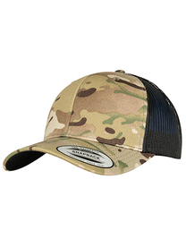 Retro Trucker Multicam Cap (Hover)