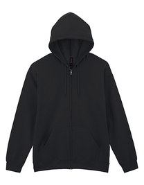 Softstyle® Midweight Fleece Adult Full Zip Hooded Sweatshirt (Hover)