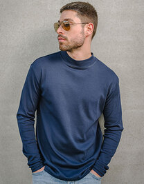 Men´s Premium Highneck Longsleeve Tees