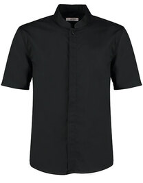 Men´s Tailored Fit Mandarin Collar Shirt Short Sleeve (Hover)