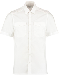Men´s Tailored Fit Pilot Shirt Short Sleeve (Hover)