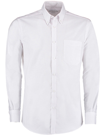 Men`s Slim Fit Workwear Oxford Shirt Long Sleeve (Hover)