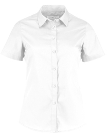 Women´s Tailored Fit Poplin Shirt Short Sleeve (Hover)