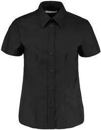 Women´s Tailored Fit Workwear Oxford Shirt Short Sleeve (Hover)