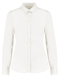 Women´s Tailored Fit Stretch Oxford Shirt Long Sleeve (Hover)