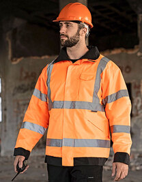 Hi-Vis Light Rain Jacket Kaunas
