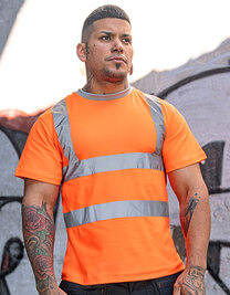 Heavy Duty Polycotton Hi-Vis T-Shirt Barcelona