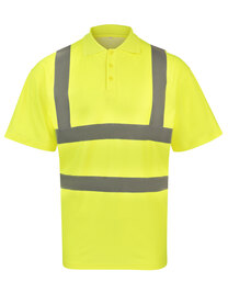 High-End Polycotton Hi-Vis Polo Shirt Cambridge (Hover)